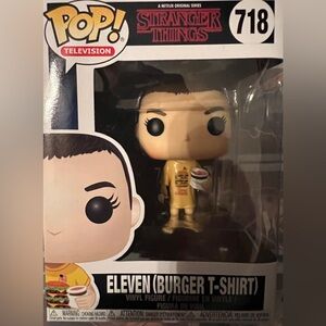 Funko Pop Eleven in Yellow Burger T-Shirt #718